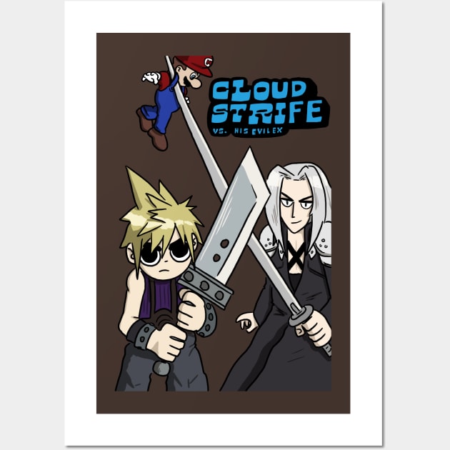 Cloud Strife's precious little life Wall Art by John Caden 64